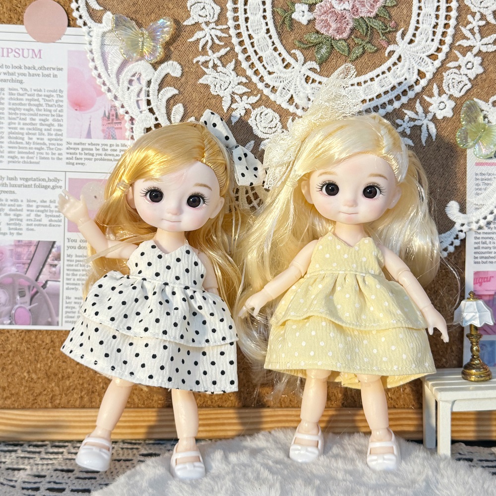 15-17cm BJDドール 1/12 キュートなプリンセス - Kids Toys 3 Year Old のレビューと価格