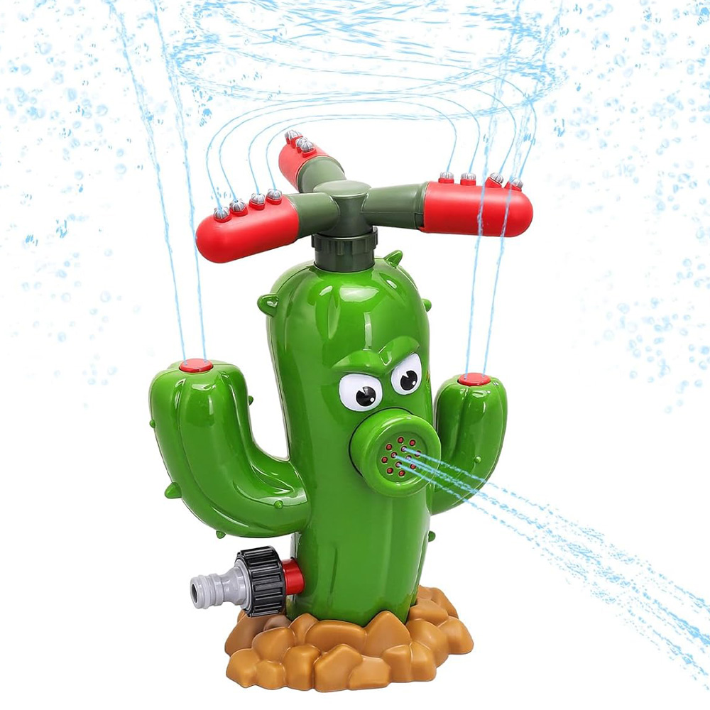 水スプレーおもちゃサボテンスプリンクラー屋外裏庭庭水おもちゃ - Kids Yard Toys のレビューと価格
