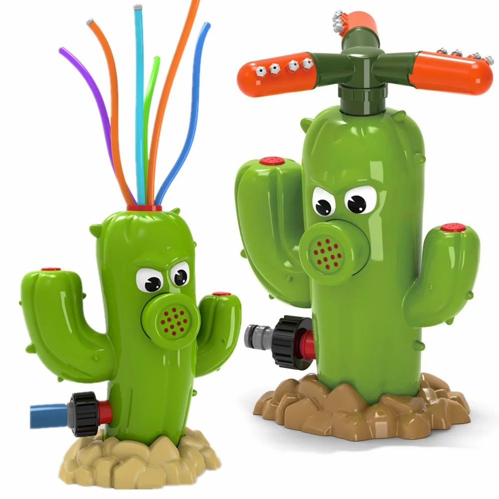 水スプレーおもちゃサボテンスプリンクラー屋外裏庭庭水おもちゃ - Kids Yard Toys のレビューと価格