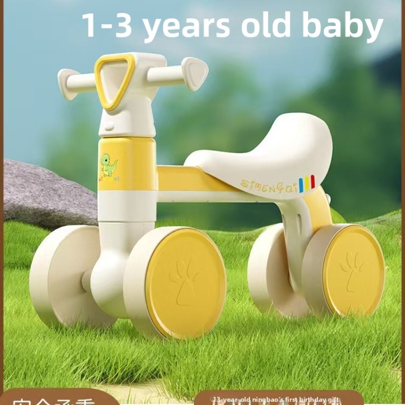 ベビーバランスバイク 4輪 幼児用歩行器 ペダルなし 初期ラ - Kids Toys 3 Year Old のレビューと価格