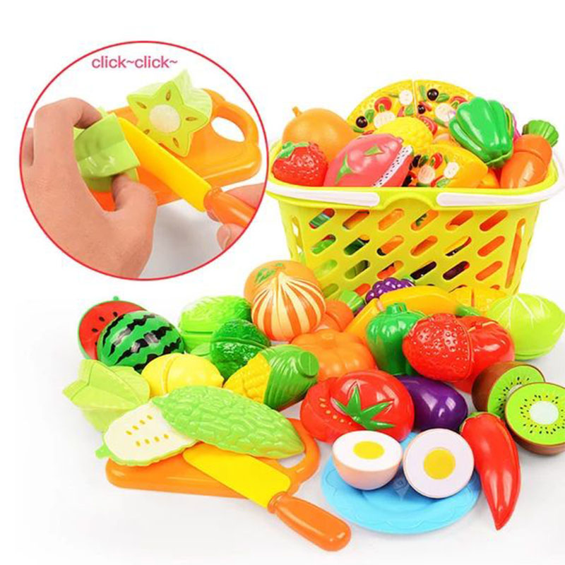 子供用フルーツと野菜のカットおもちゃセット、ごっこ遊び用キッ - Kids Toys Kitchen Set のレビューと価格