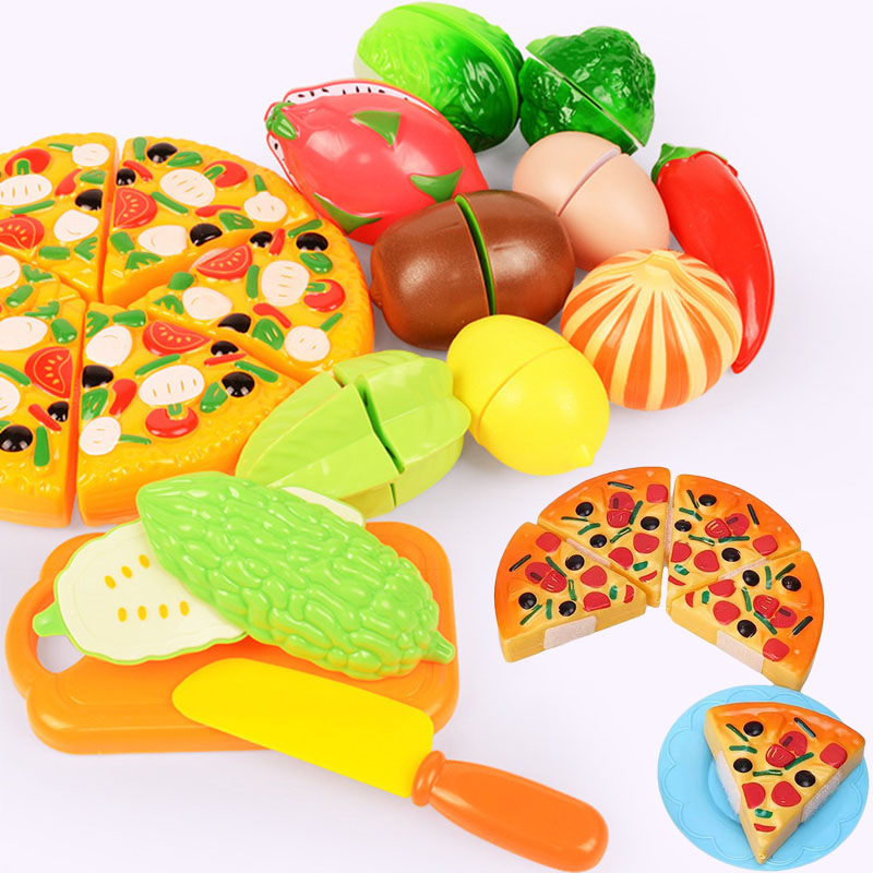 子供用フルーツと野菜のカットおもちゃセット、ごっこ遊び用キッ - Kids Toys Kitchen Set のレビューと価格