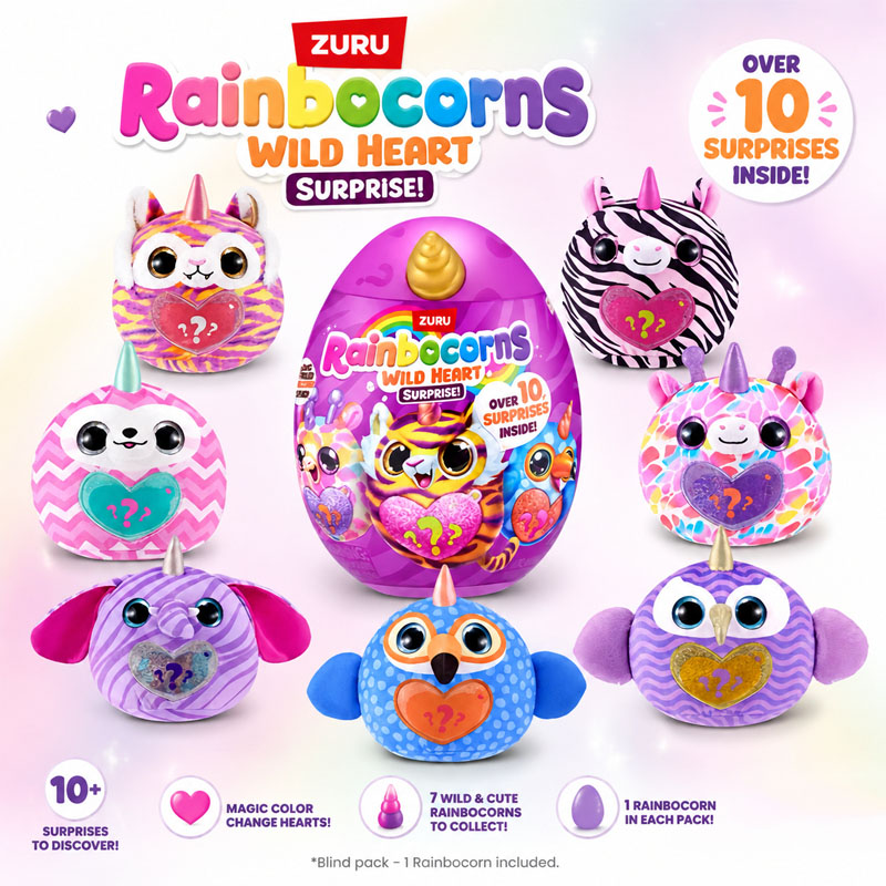 ZURU Rainocorns ワイルドハートサプライズ レ - Kids Toys Kitchen Set のレビューと価格